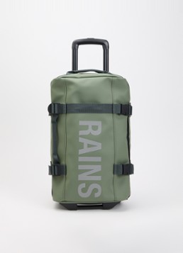 Rains koffer Texel Cabin trolley 55 cm Olijfgroen - Deal