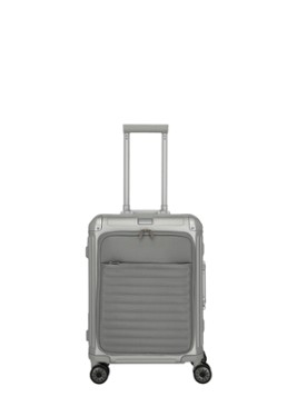 Travelite koffer Next S spinner met 15,6 inch laptopvak 55 cm Zilver - Deal