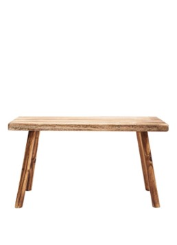 House Doctor Nadi S bankje 81 x 38 x 43 cm Bruin - Deal
