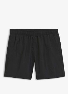 HUGO Heren Zwemshorts met logoprint in de kleur Zwart