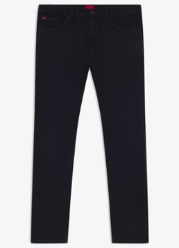 HUGO Heren Slim fit jeans met donkere wassing in de kleur Indigo