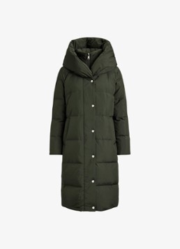 Ralph Lauren Dames Gewatteerde jas met donsvulling in de kleur Grijs