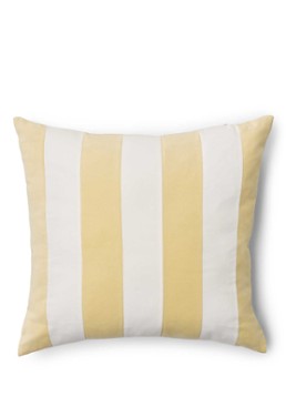 Essenza Nino sierkussen van fluweel 50 x 50 cm Lichtgeel - Deal