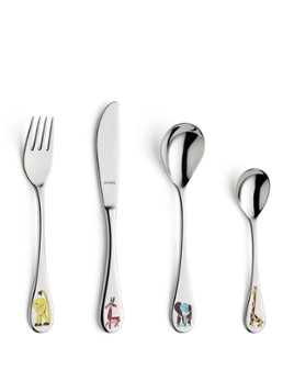 Amefa Safari kinderbestek 4-delig Zilver - Deal
