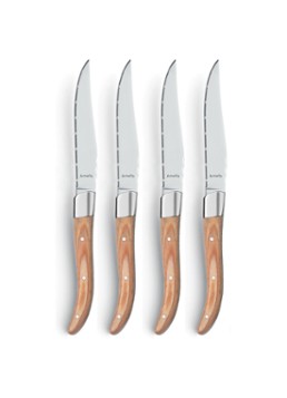 Amefa Royal Steak steakmes set van 4 Lichtbruin - Deal
