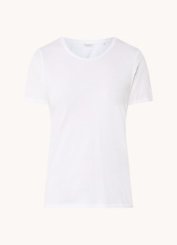 Marc O'Polo Dames T-shirt van katoen in de kleur Wit