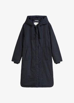Marc O'Polo Dames Parka met capuchon in de kleur Donkerblauw
