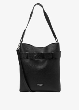 Marc O'Polo Dames Schoudertas met logo in de kleur Zwart