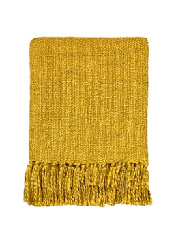 Malagoon Solid plaid 125 x 150 cm Geel - Deal