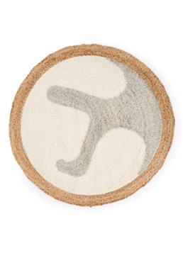 Malagoon Samba vloerkleed ø120 cm Beige - Deal