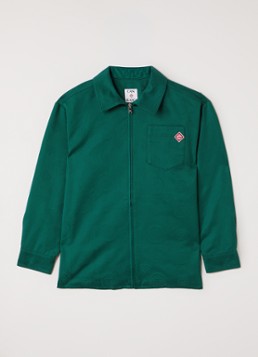 Casablanca Jongens Overshirt met logoprint in de kleur Groen, maat: 11-12Y=152