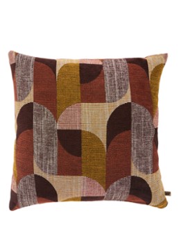 Claudi Amossa sierkussen 45 x 45 cm Roestbruin - Deal