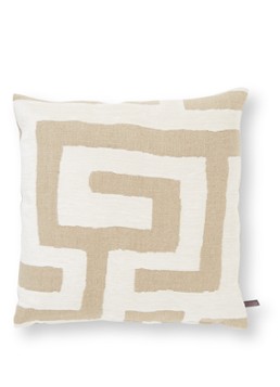 Claudi Kubana sierkussen 45 x 45 cm Donkerbeige - Deal