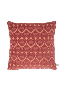 Claudi Harvey sierkussen 45 x 45 cm Koraalroze - Deal