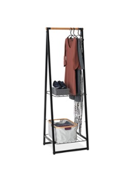 Brabantia Linn kledingrek 190 cm Zwart - Deal