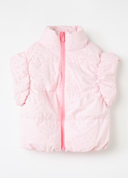Billieblush Meisjes Gewatteerde bodywarmer met lurex in de kleur Roze, maat: 140