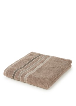 Vandyck Prestige Lines badhanddoek - 500 gr/m2 - 60 x 110 cm Hazelnootbruin - Deal