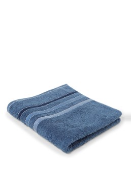 Vandyck Prestige Lines badhanddoek - 500 gr/m2 - 60 x 110 cm Indigo - Deal