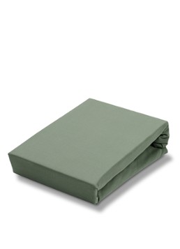 Vandyck Hoeslaken van katoen jersey, hoekhoogte 24 cm Olijfgroen
