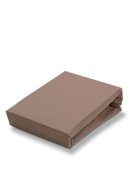 Vandyck Hoeslaken van katoen jersey, hoekhoogte 24 cm Zand
