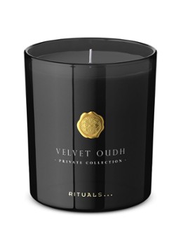 Rituals Velvet Oudh Scented Candle - geurkaars 360 gram Beige - Deal