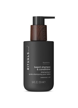 Rituals Homme Beard Shampoo & Conditioner - baard shampoo- en conditioner 250ml Scheren - Deal