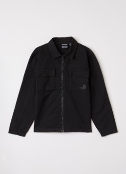 Retour Jeans Jongens Brent overshirt met borstzakken in de kleur Zwart, maat: 176