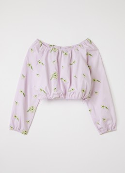 Retour Jeans Meisjes Kristen tuniek met bloemenprint in de kleur Lila, maat: 14Y=164