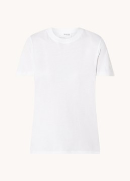 Selected Dames Essential T-shirt van katoen in de kleur Wit, maat: S