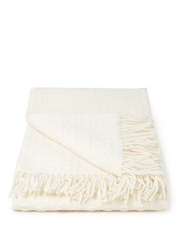 Klippan Twist plaid van lamswol 130 x 200 cm Gebroken wit - Deal