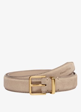 Marc O'Polo Denim Dames Riem van leer in de kleur Beige