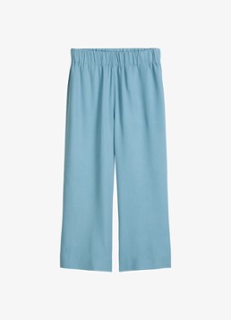Marc O'Polo Denim Dames Loose fit broek met steekzakken in de kleur Blue Dawn/5429