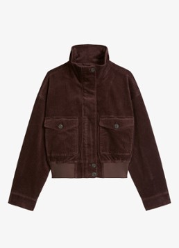Marc O'Polo Denim Dames Jas van corduroy in de kleur Bruin
