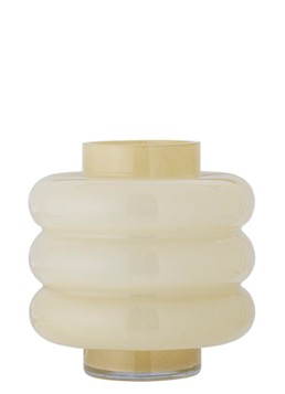 Bloomingville Sahara vaas 21,5 cm Geel - Deal