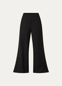 Rosner Studio Dames Mara high waist flared fit palazzo broek met steekzakken in de kleur Zwart