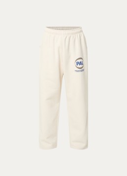 PAL Sporting Goods Heren Pre Game loose fit joggingbroek met logo in de kleur Beige, maat: XL