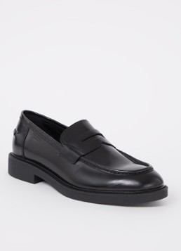 Vagabond Shoemakers Heren Alex loafer van leer in de kleur Zwart, maat: 46