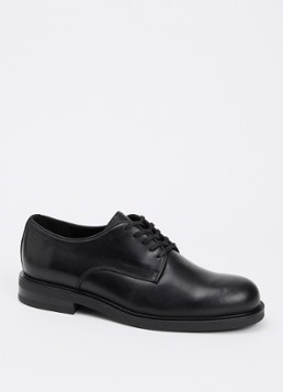 Vagabond Shoemakers Heren Floyd veterschoen van leer in de kleur Zwart, maat: 44