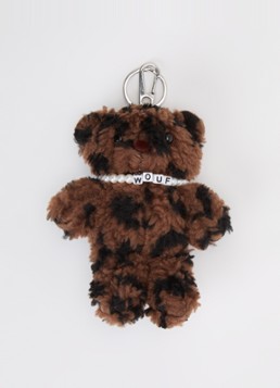 Wouf Dames Simona Bear tasbedel van teddy in de kleur Bruin, maat: 1maat