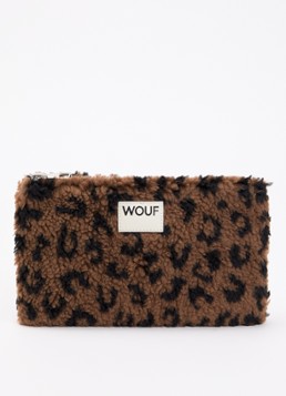 Wouf Simona toilettas van teddy Donkerbruin - Deal
