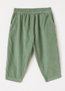 Molo Meisjes Sois broek van corduroy in de kleur Groen, maat: 3Y=98