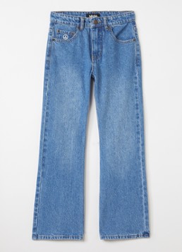 Molo Jongens Alban loose fit jeans met steekzakken in de kleur Indigo, maat: 11-12Y=152
