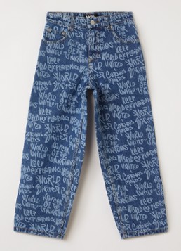 Molo Jongens Aiden straight leg jeans in de kleur Indigo, maat: 9-10Y=140