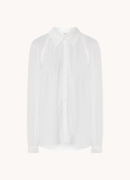 Ba&sh Dames Marvin blouse in de kleur Gebroken wit