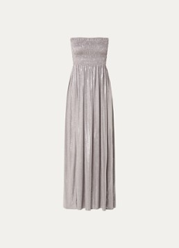 Ba&sh Dames Isabella maxi jurk met strass in de kleur Zilver