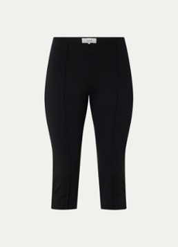 Ba&sh Dames Capria high waist legging met split in de kleur Zwart