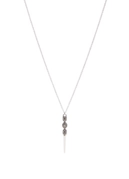 Ba&sh Dames Rene ketting met kristal in de kleur Zilver