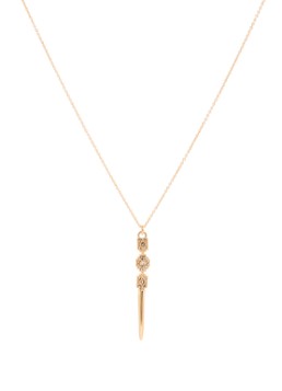 Ba&sh Dames Rene ketting met kristal in de kleur Goud