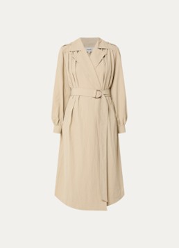 Ba&sh Dames Wili trenchcoat met steekzakken in de kleur Beige