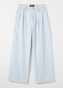 Molo Meisjes Aeisha loose fit jeans in de kleur Indigo, maat: 3-4Y=104